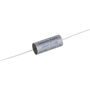 Main product image for Jantzen 0634 1.0uF 800V Silver Z-Cap Crossover Capacitor027-766